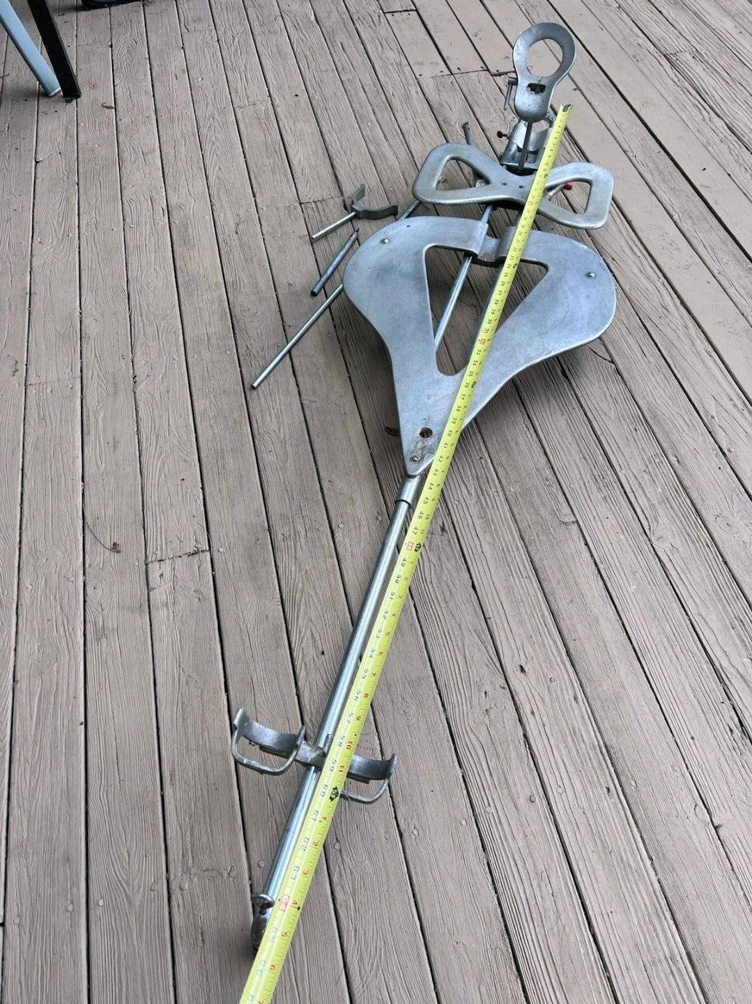 Embalming Rack Surgeon Full Body Cemetery Morgue Funeral Home Rare Prop Mortuary
