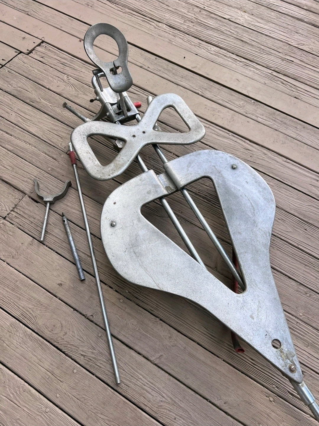 Embalming Rack Surgeon Full Body Cemetery Morgue Funeral Home Rare Prop Mortuary