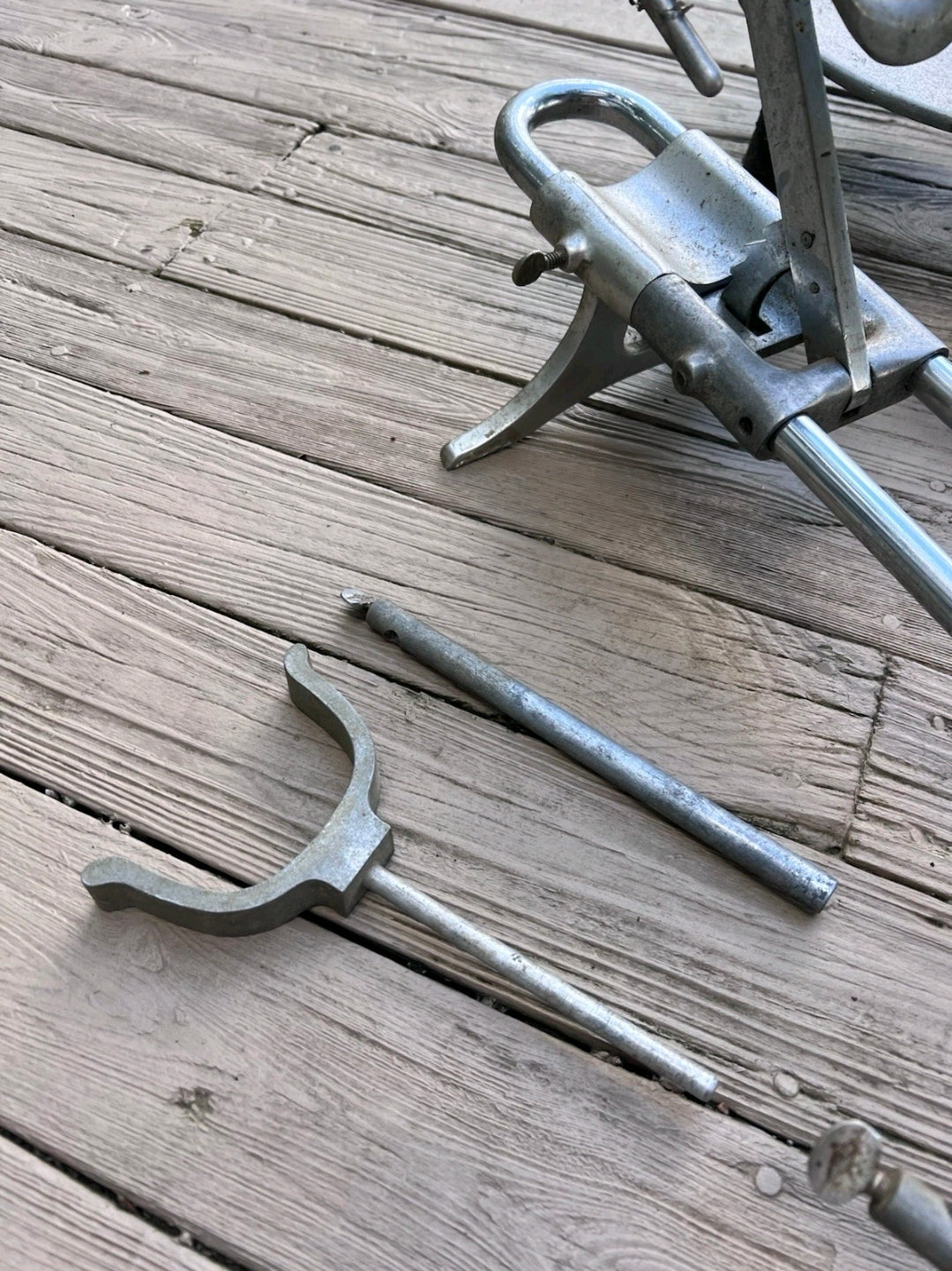 Embalming Rack Surgeon Full Body Cemetery Morgue Funeral Home Rare Prop Mortuary
