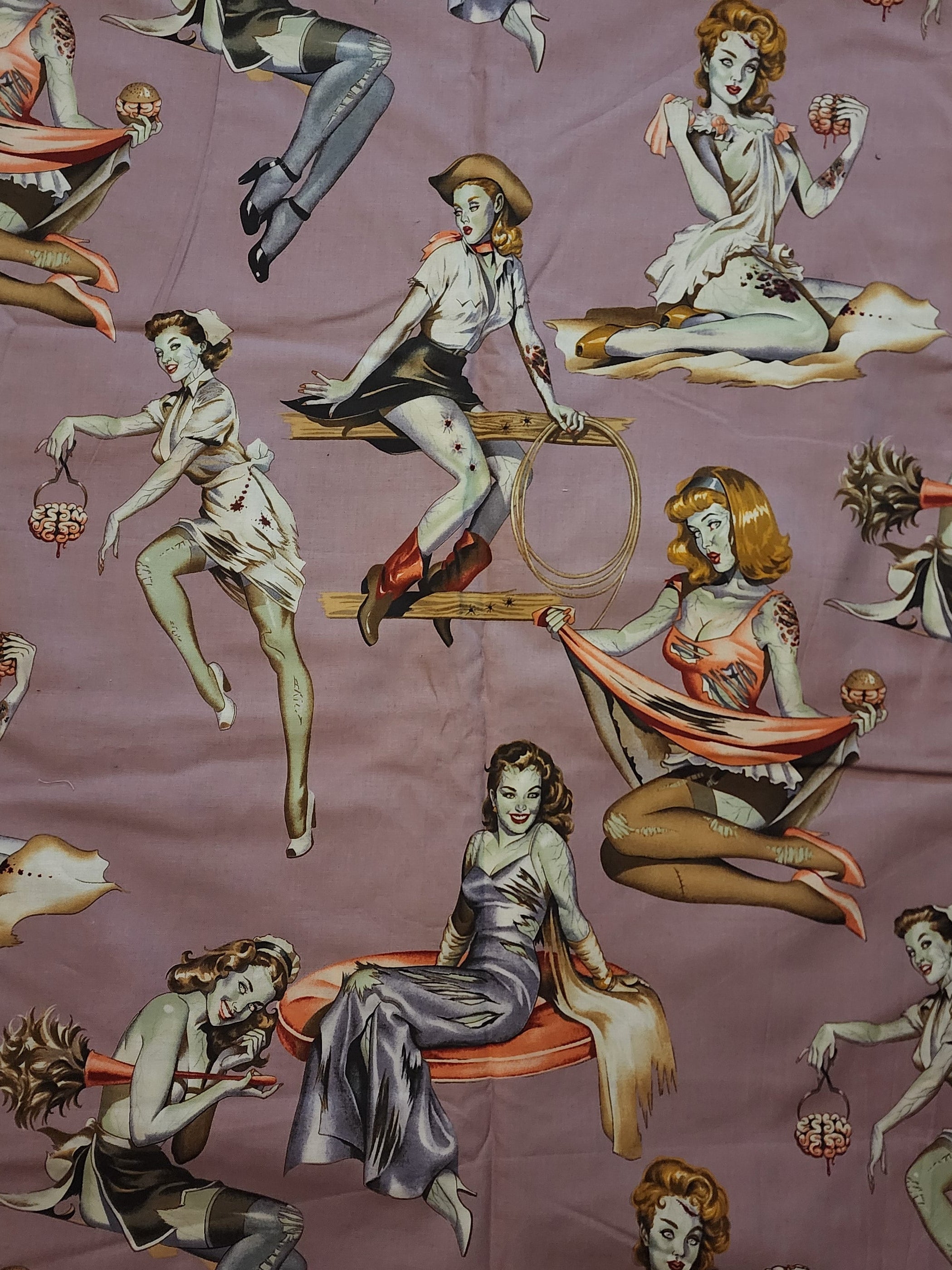 Custom Made-to-Order Sweetheart Pinup Apron | Fully Lined, Ruffled & Handcrafted with Your Choice of Print