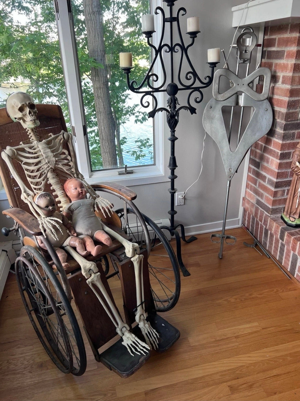Embalming Rack Surgeon Full Body Cemetery Morgue Funeral Home Rare Prop Mortuary